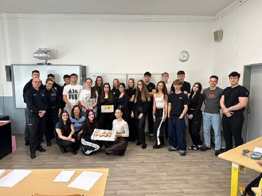 Třída 4. D uvítala svou ambasadorku