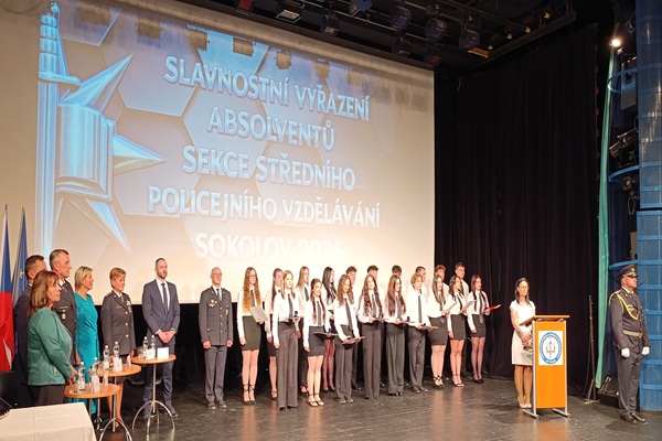Slavnostní vyřazení maturantů Sokolov 2026